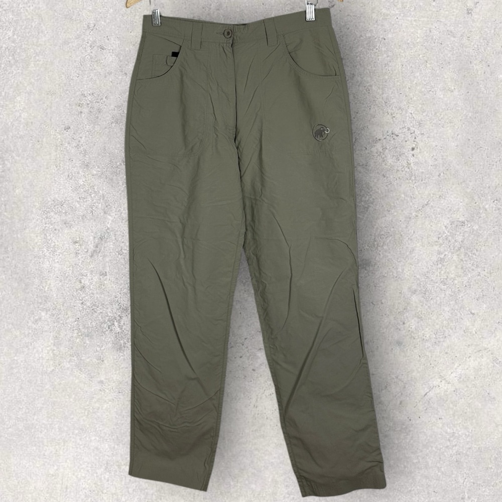 Mammutt Outdoors Beige Hiking Climbing Pants Mens Sz 28 Mountaineering Straight